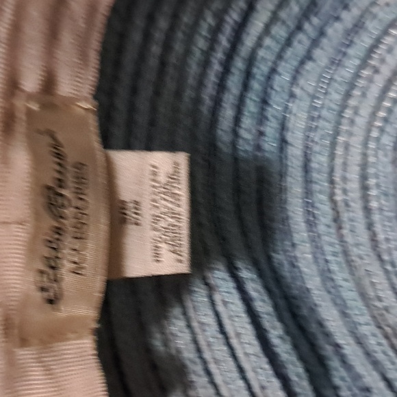 Eddie Bauer Blue Striped Women's Sun Hat - Picture 4 of 8